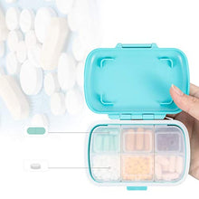 Weekly Pill Organizer,Moisture Proof Pill Box Case for Travel 7 Days,BPA-Free and Food-Grade To Hold Vitamins, Fish Oil, Supplements and Medication(Set Of 2): Health & Personal Care
