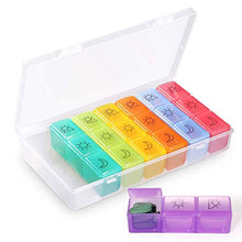 Moisture Proof Pill Box with Silicone Seal