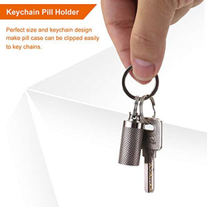Portable Titanium Waterproof Pill Box