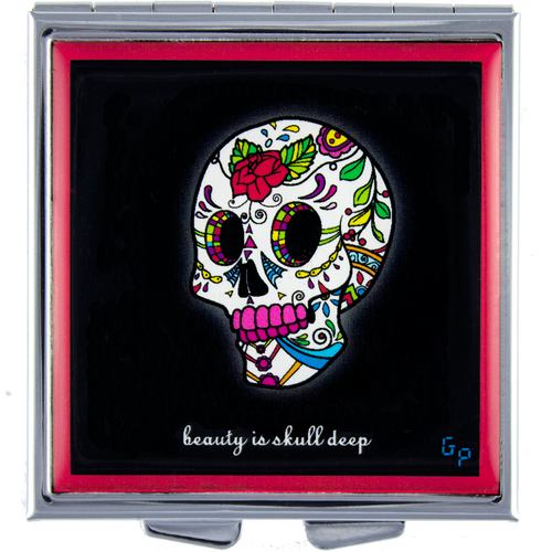 Skull Deep (Red )- Got Pills? Personal Pill Box