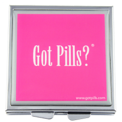 Rhetoric (Pink) - Got Pills? Personal Pill Box
